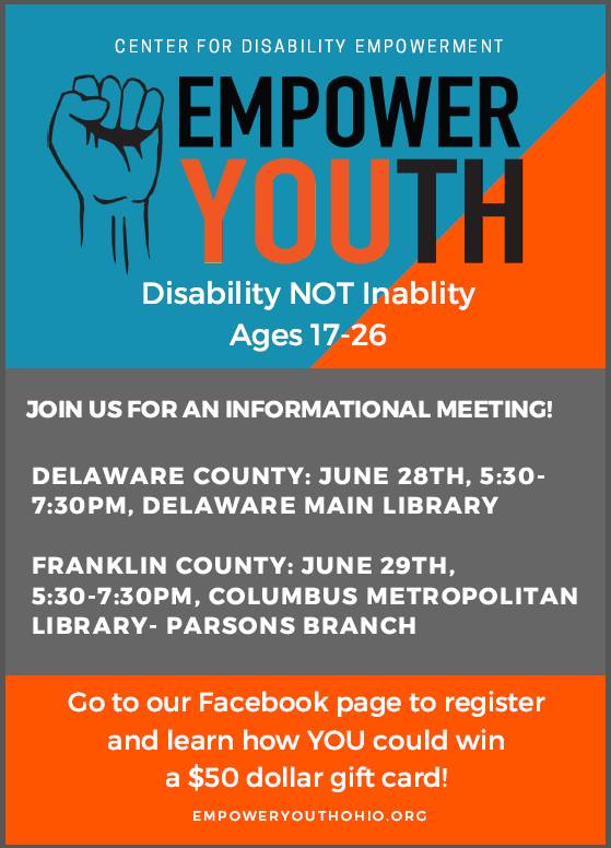 Empower Youth Information Meeting June 29th